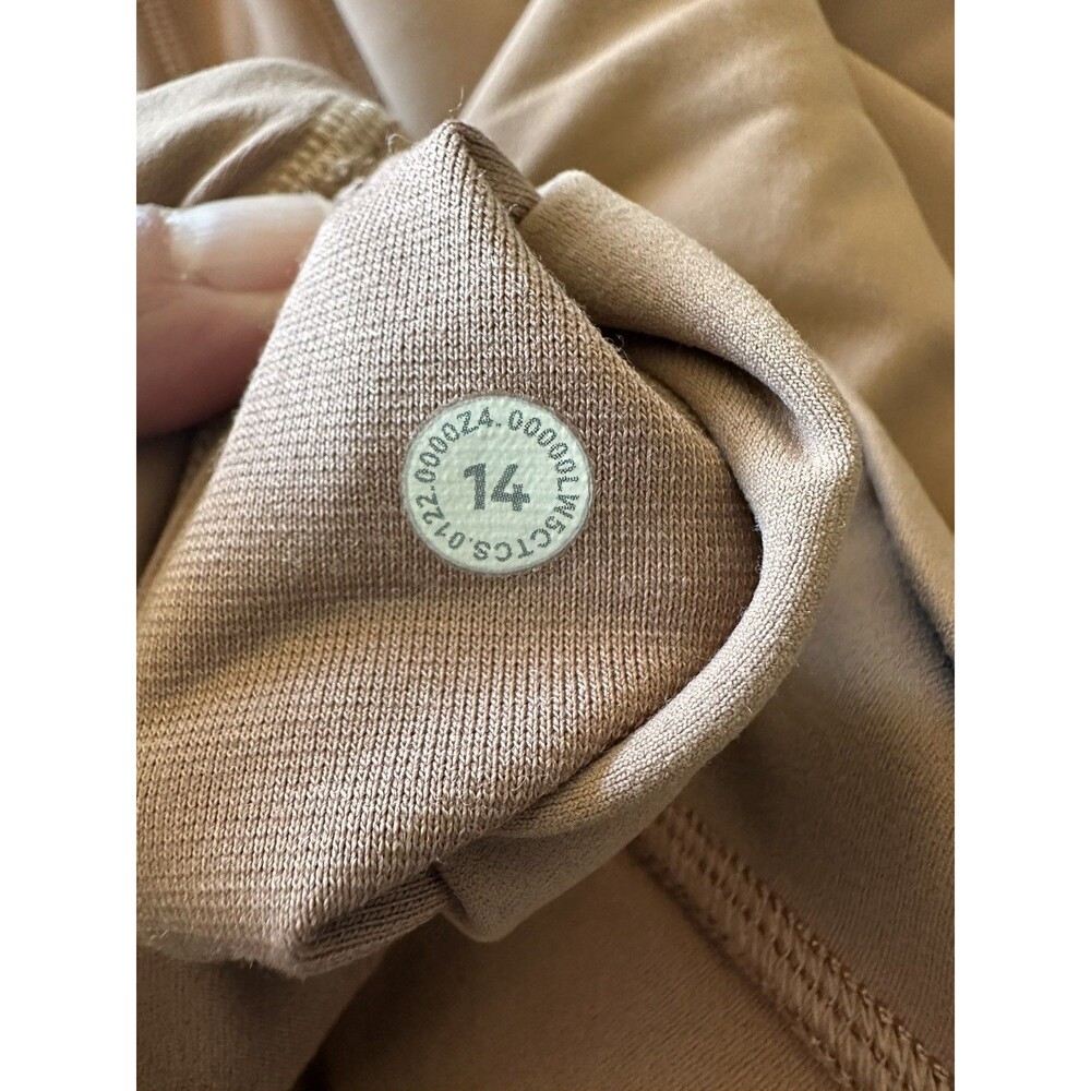 Lululemon Align High-Rise Leggings 25 Sz 14 Dusty Clay Hidden Pocket Activewear - Picture 14 of 14